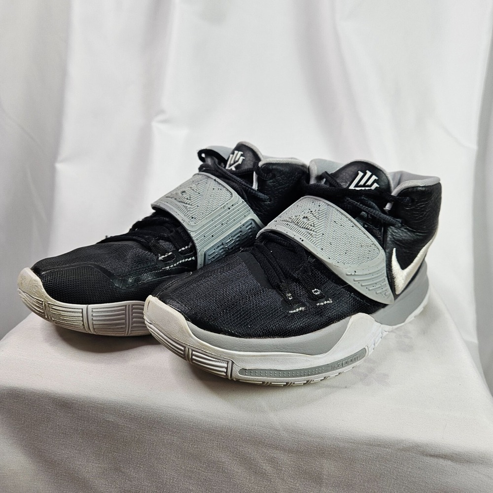 Nike Air Zoom Turbo Kyrie Irving 6 VI TB Team Black White Wolf Grey 6.5 CK5869‎